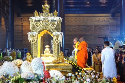 Chính phủ Ấn Độ đồng ý gia hạn tôn trí xá lợi Phật tại Việt Nam sau 21/5